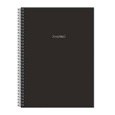 Black Wire-O Journal B5 7 X 10"