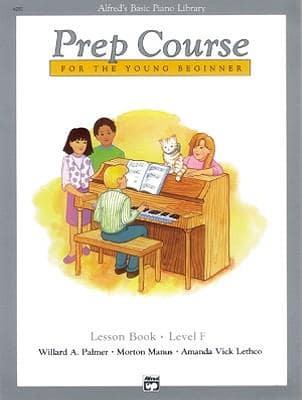 Alfred Prep Course Lesson Book Level F