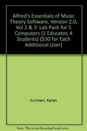 Alfred's Essentials of Music Theory Software, Version 2.0, Vol 2 & 3