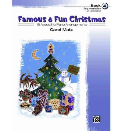 Famous & Fun Christmas Bk4 Pf