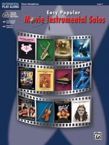 Easy Popular Movie Solos (Tenor sax/CD)