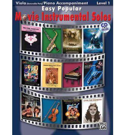 Easy Popular Movie Solos (viola/CD)