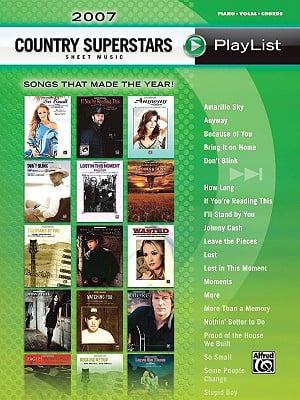 2007 COUNTRY SUPERSTARS PLAYLIST PVG
