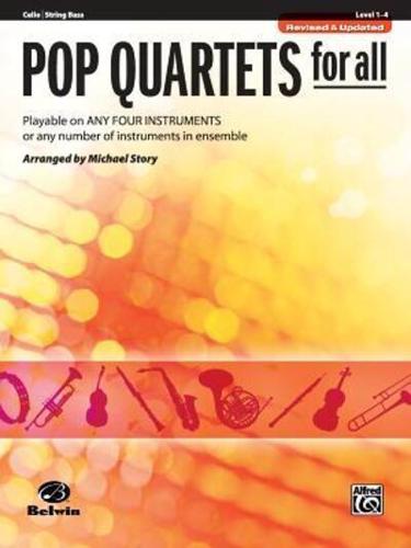 Pop Quartets For All Vc Bss (Rev)