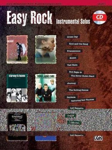 Easy Rock Instrumental Solos for Strings, Level 1