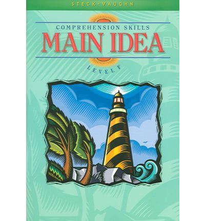 Steck-Vaughn Comprehension Skill Books