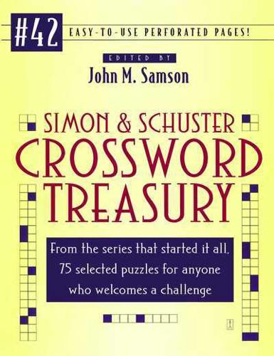 Simon and Schuster Crossword Treasury # 42