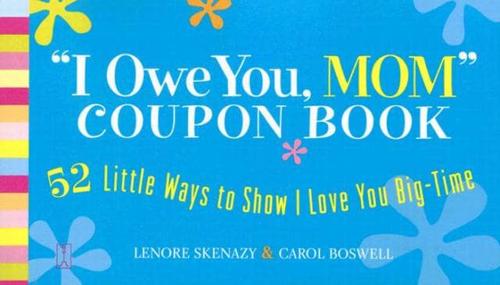 "I Owe You, Mom!" Coupon Book