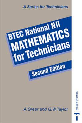 BTEC National NII Mathematics for Technicians