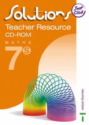 Solutions Maths Teacher Resource CD-ROM Support 7