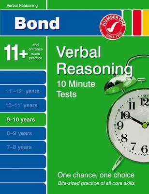 Bond 10 Minute Tests. 9-10 Years Verbal Reasoning