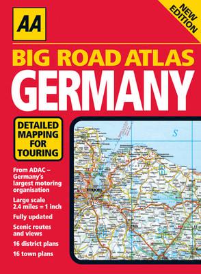 AA Big Road Atlas Germany