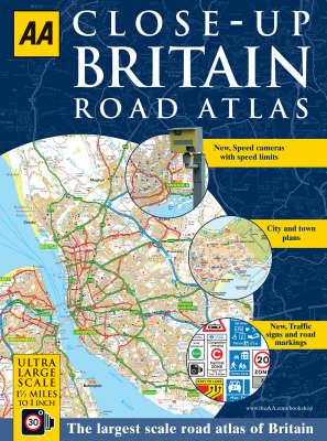 AA Close-Up Britain Road Atlas