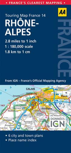 Road Map Rhône-Alpes