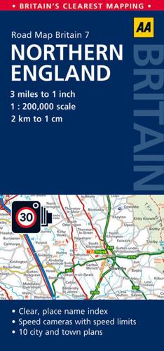 Northern England Road Map