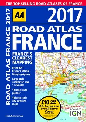 Road Atlas France 2017