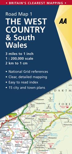 The West Country & South Wales Road Map
