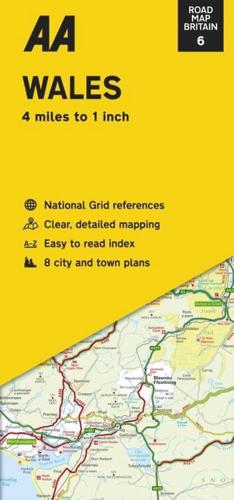 Road Map Britain Wales 6