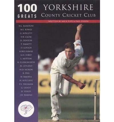 100 Greats: Yorkshire County Cricket Club