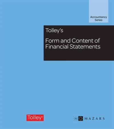 Tolley's Form and Content of Financial Statements