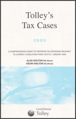 Tolley's Tax Cases