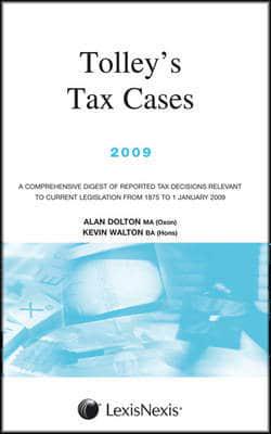 Tolley's Tax Cases 2009