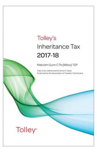 Tolley's Inheritance Tax 2017-18