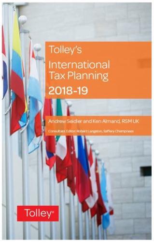Tolley's International Tax Planning 2018-19
