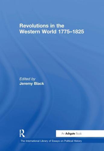 Revolutions in the Western World, 1775-1825