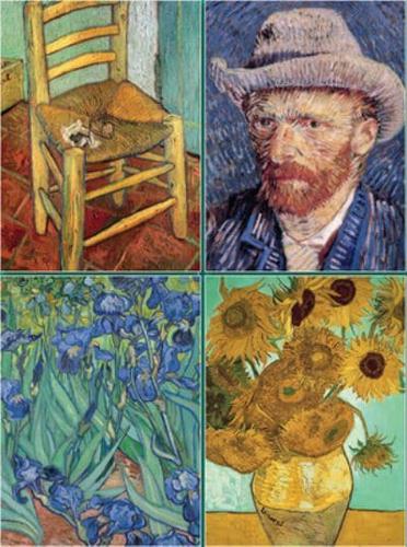 Set of 4 Magnetic Notepads: Van Gogh