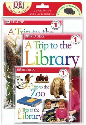 Read and Listen Books: A Trip to the Zoo/A Trip to the Library