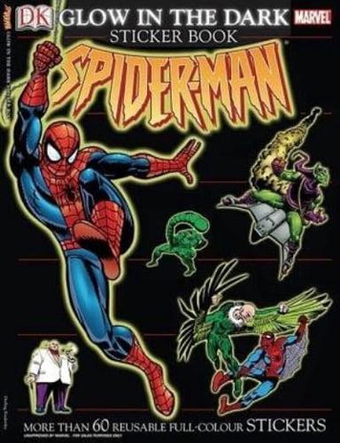 Ultimate Sticker Book: Glow in the Dark: Spider-Man