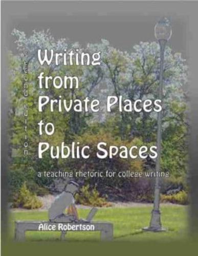 Writing from Private Places to Public Spaces