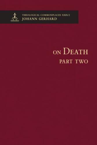 On Death, Part Two (Commonplace XXIX-2)
