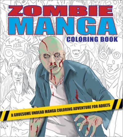 Zombie Manga Coloring Book