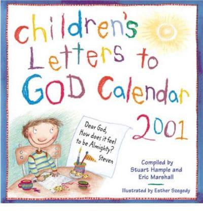 Childrens Letters God Wall Cal01