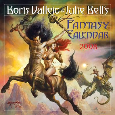 Boris Vallejo & Julie Bell's Fantasy Calendar 2008