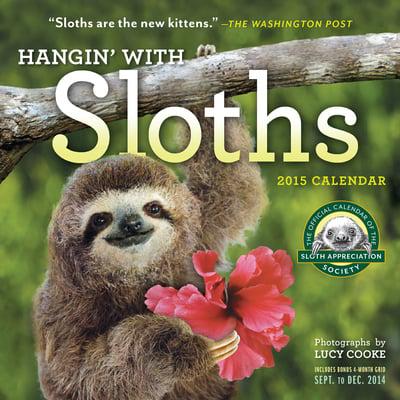 Hangin' With Sloths 2015 Wall Calendar