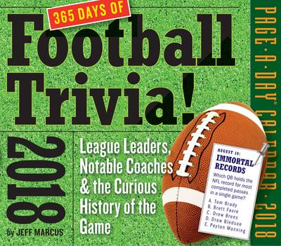 A Year of Football Trivia! Page-A-Day Calendar 2018