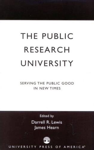 The Public Research University