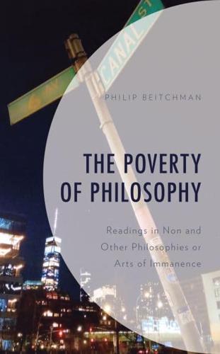 The Poverty of Philosophy