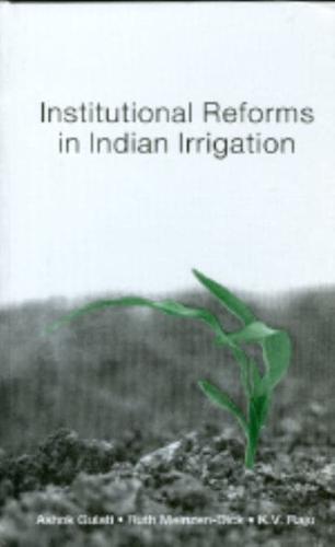 Institutional Reforms in Indian Irrigation