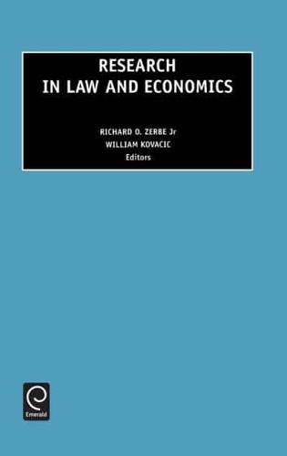 Research in Law and Economics, Volume 19
