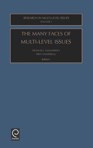 The Many Faces of Multi-Level Issues: Volume 1