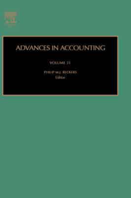Advances in Accounting. Vol. 21