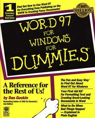 Word 97 for Windows for Dummies