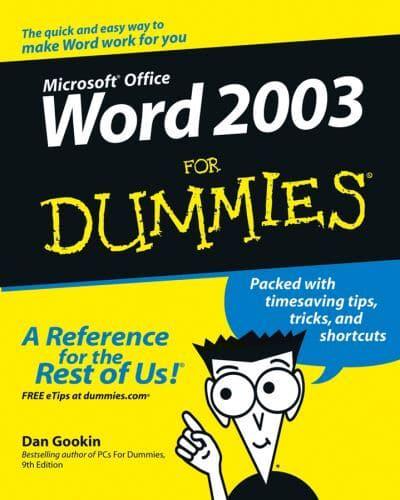 Word 2003 for Dummies