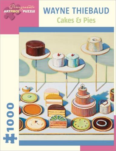 Wayne Thiebaud Cakes & Pies 1000-Piece Jigsaw Puzzle