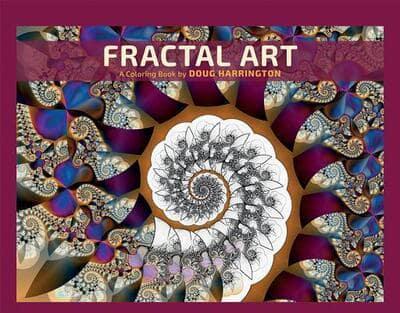 Fractal Art a Coloring Book by Doug Harrington Cbk001