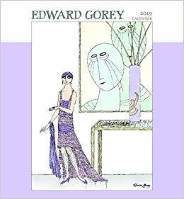 Edward Gorey 2019 Wall Calendar